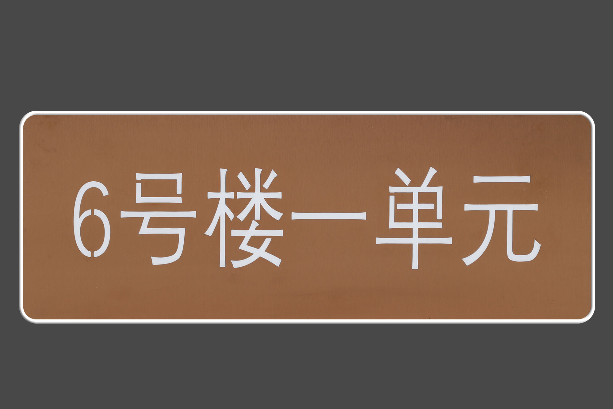 6号楼一单位